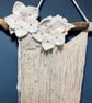 White Macrame Wall Hanging Driftwood - Boho Decor - Handmade UK - Image 4