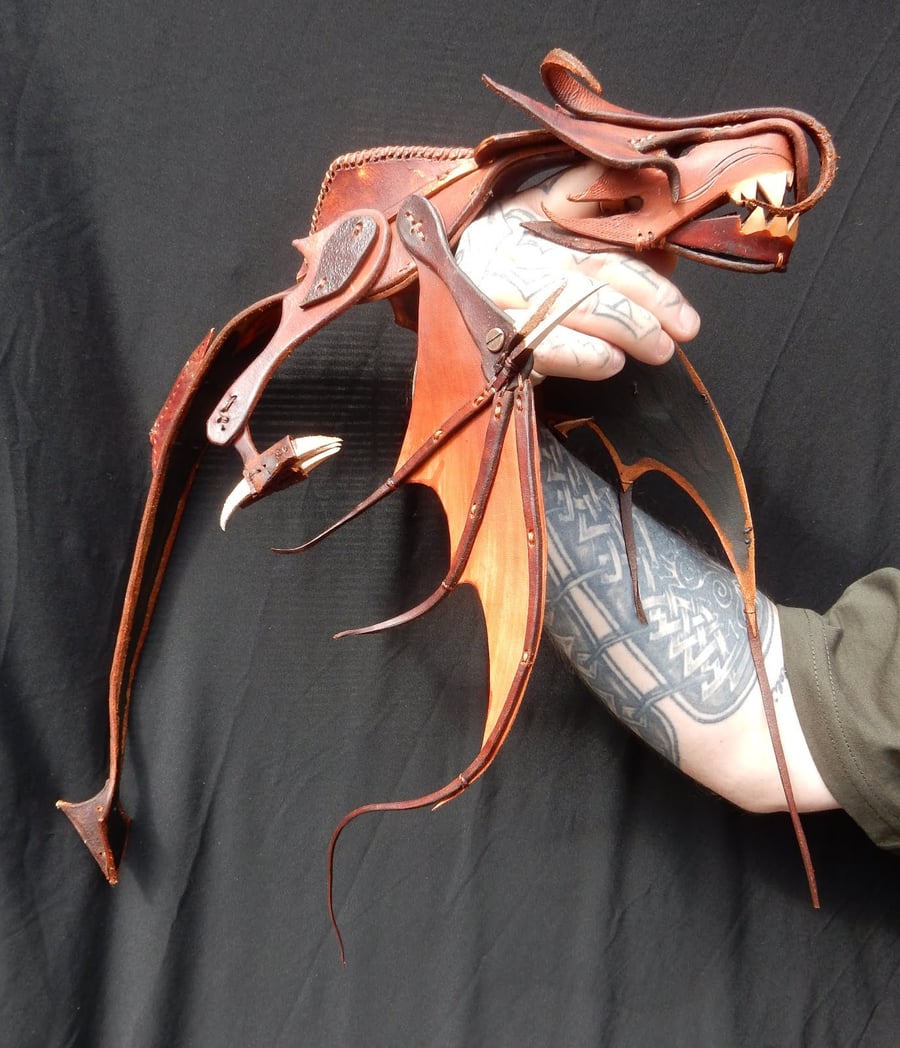 Wyvern Puppet - Tan 2.0