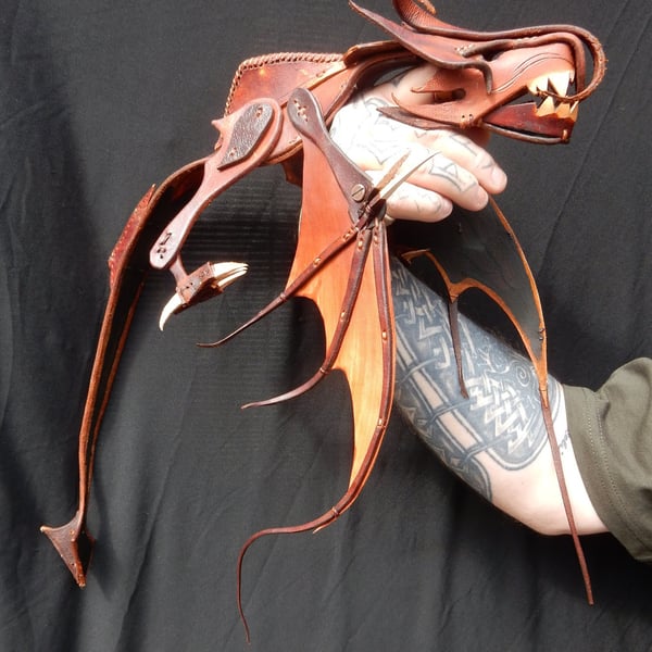 Wyvern Puppet - Tan 2.0