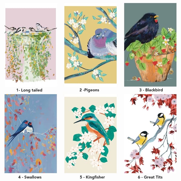 Art Print SALE Bird and animal art for the home