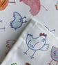 Happy Hens tea towel by Jo Brown, happytomato -chickens -country life  - Image 4