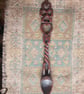 carved wooden lovespoon - Image 4