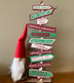 Christmas Signpost - Image 1