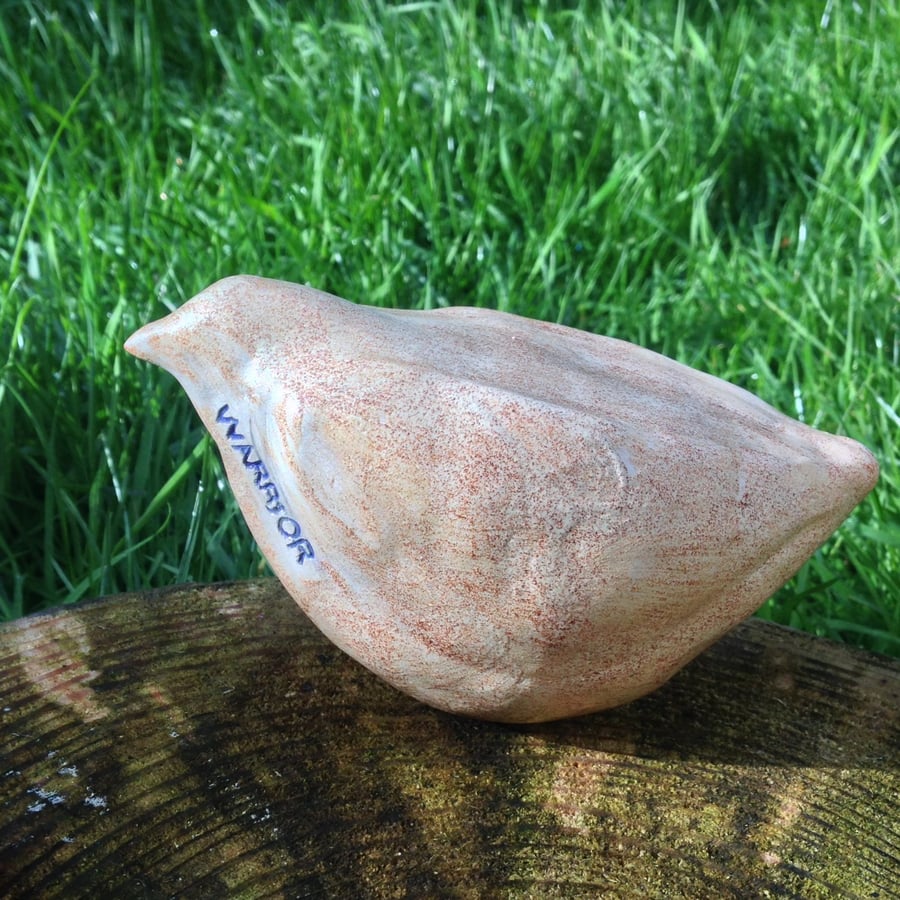 Warrior - Bird sculpture for stress relief and good vibes