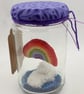 Crochet Rainbow and Cloud in a Jar - Image 3