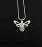 Azure Bumble Bee Pendant - Image 8