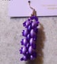 Brickwork-pattern bead earrings (customisable) - Image 1