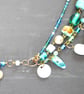 "Sea Spirit" Boho Layered Beaded Charm Bracelet - Image 4