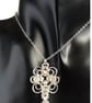 Sterling Silver Chainmaille Celtic Style Pendant - Image 2