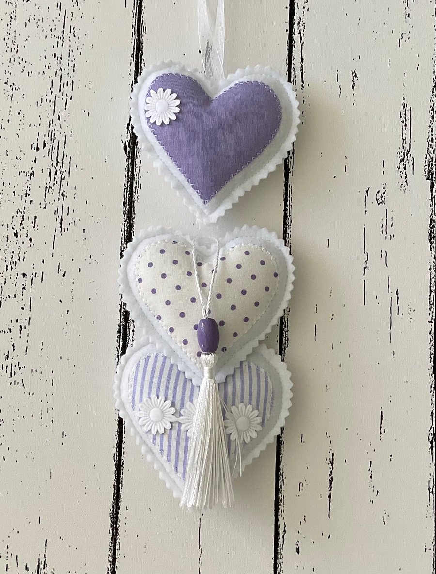 Handmade Hanging Heart Decoration 