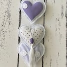 Handmade Hanging Heart Decoration 