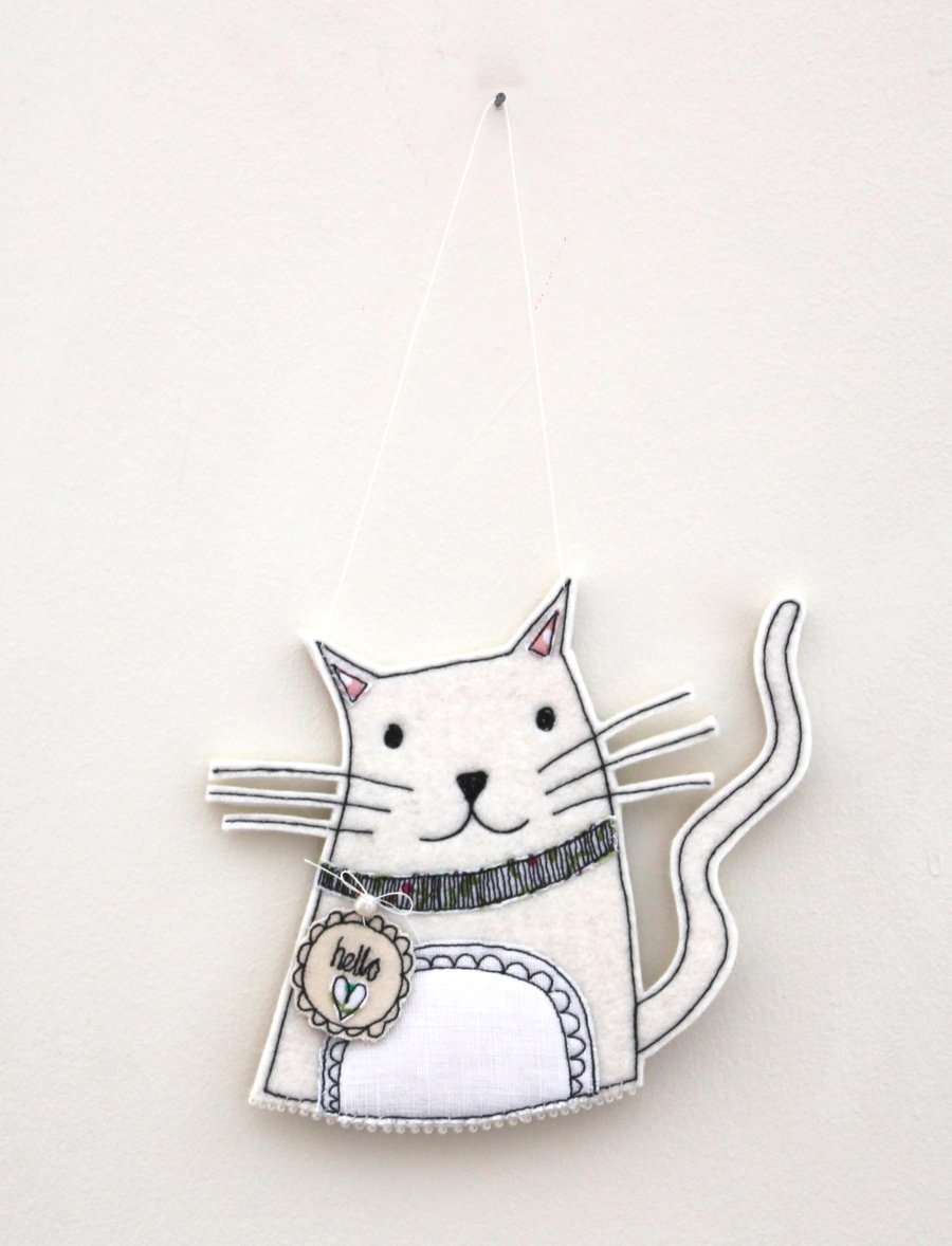 'Kitty Cat' - Hanging Decoration