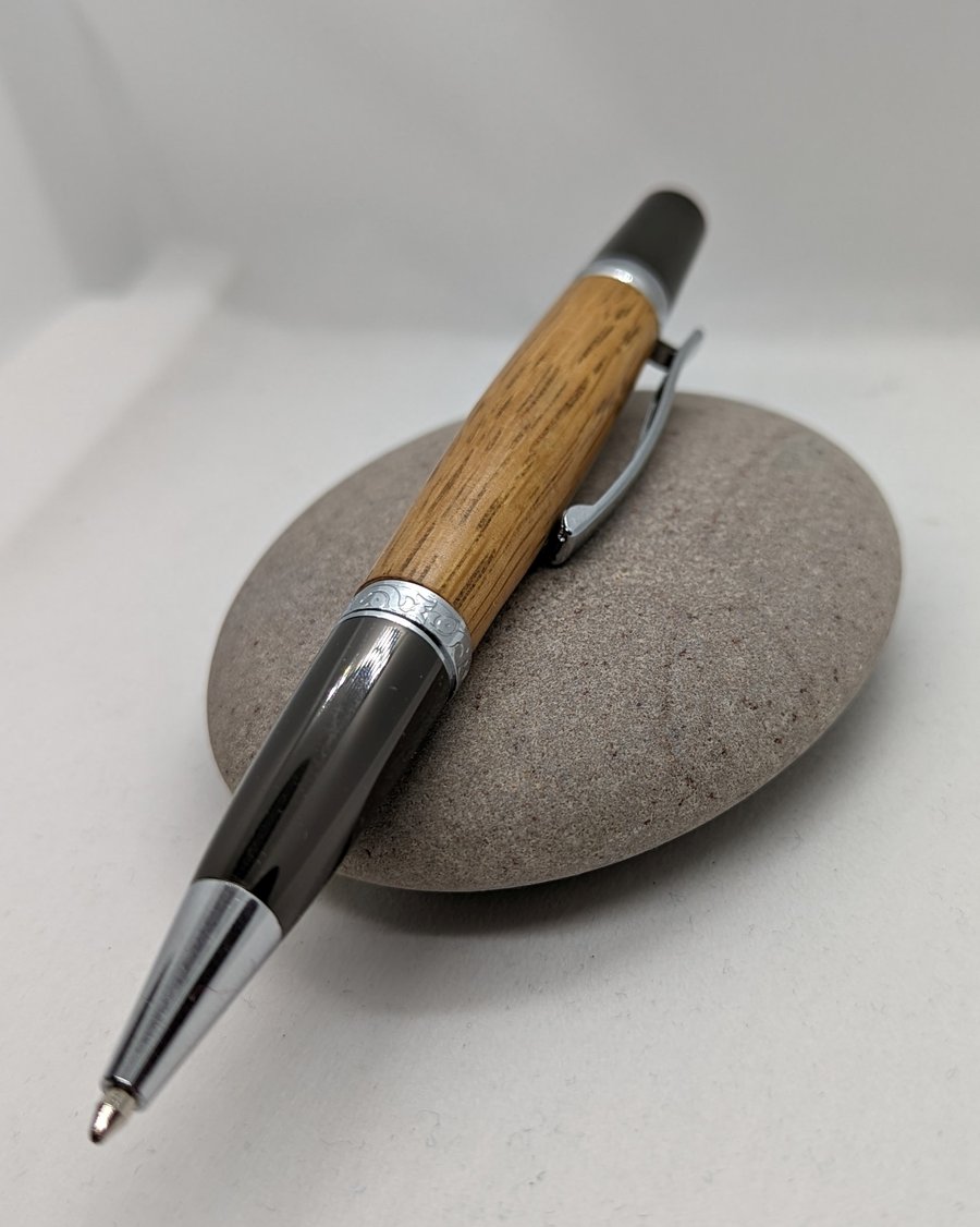 Whisky Barrel Rollerball Pen