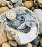 Saturday Pebble Earrings with diamond design - Image 4