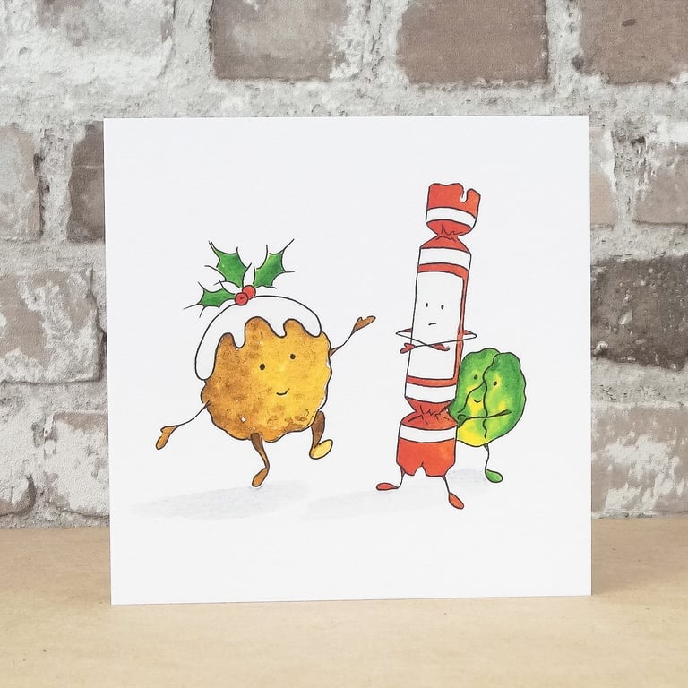 Christmas Card Christmas Cracker