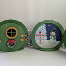 Opening Elf Door with Hand Painted Surprise Scene Inside