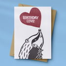 'Birthday Love' Birthday Card