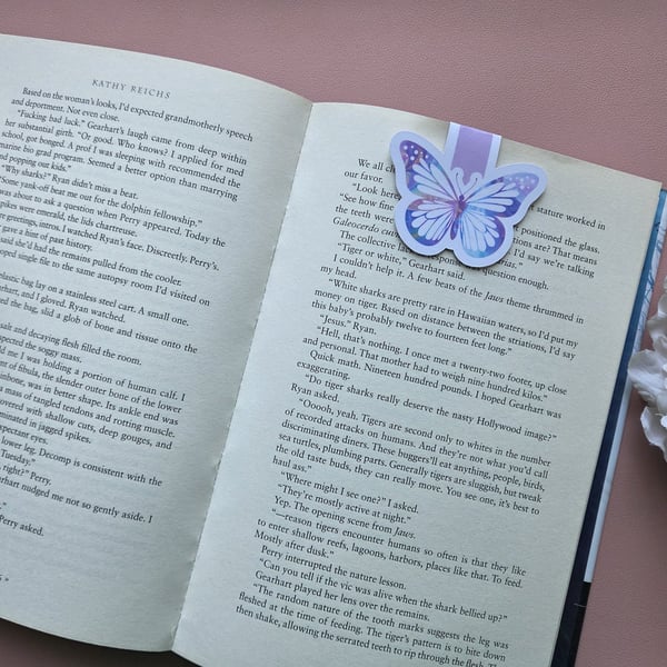 Butterfly Magnetic Bookmark Bookish Gift Cute Bookmark