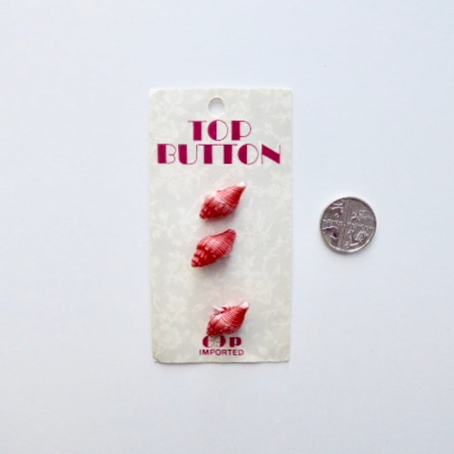 Shell buttons, vintage buttons,
