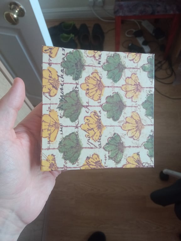 Square watercolour sketchbook 12 cm square cold press watercolor paper