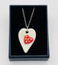 Porcelain sweetheart necklace - Image 3