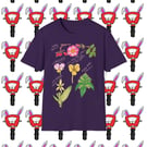 Cottage Garden Flowers 1 Unisex Softstyle T-Shirt by Bikabunny