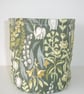 Toilet Roll Holder Loo Storage Pot Basket William Morris Kelmscott Green Tidy - Image 2