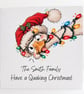 Personalised Funny Christmas Card - Family Christmas Card - Image 2