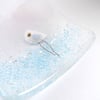 fused glass little birdy dish
