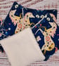 Horse reusable face wipes made from bamboo and cotton (set of five) - Image 2