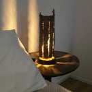 Tree-bark Bedside Table Lamp 
