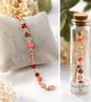 Handmade Message in A Bottle Bracelet,