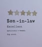 Son In Law Birthday Card - Image 6