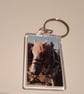 Shire Horses Portrait Style Photography Keyring
