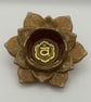 Chakra Inspired Resin Lotus Tealight Holders - Inner Flame Sacral - Image 8
