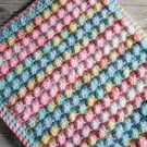 Larger Doll Blanket, Multicoloured 