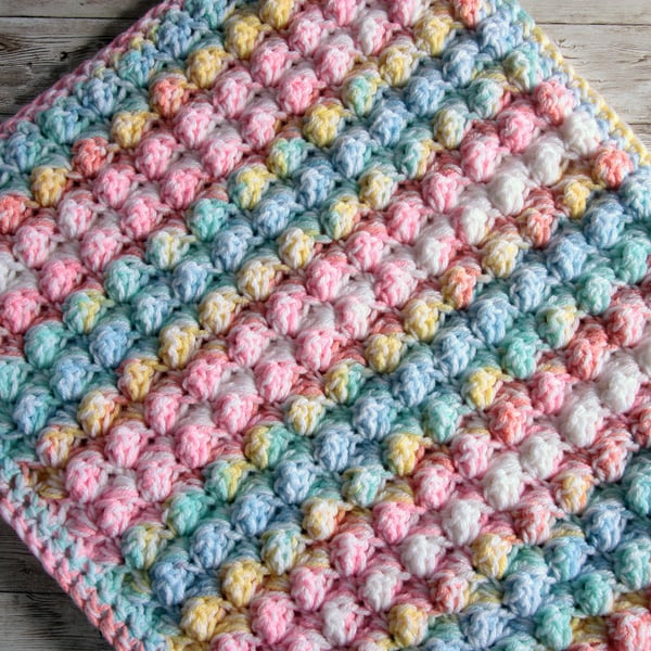 Larger Doll Blanket, Multicoloured 