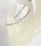 Infinity Symbol Sterling Silver Chainmaille  Bracelet - Image 5