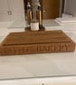 Customizable Crumb Catcher Bread Cutting Board: Oak, Beech, Cherry, or Walnut