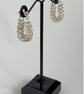 Sterling Silver Full Persian Chainmaille Hoop Earrings - Image 9