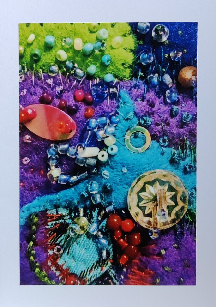 Felt and Seed bead Embroidery 