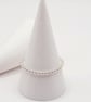 Sterling Silver Skinny Stacking Ring - single  - Image 3