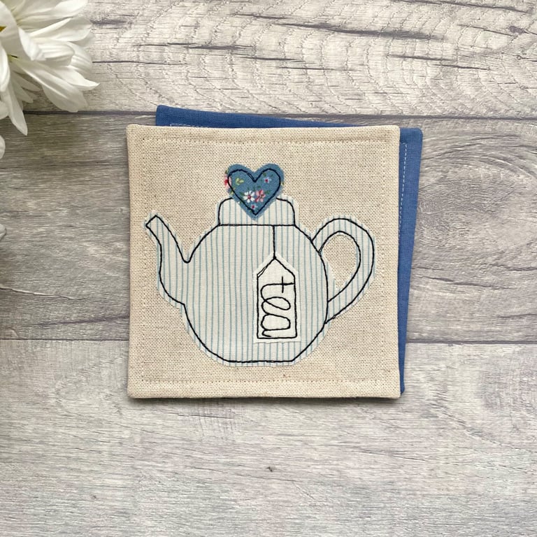 Teapot coaster, drinks mat