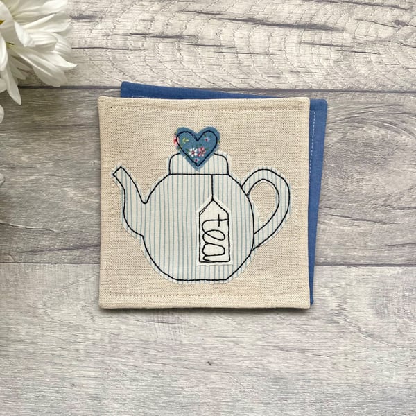 Teapot coaster, drinks mat