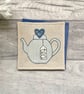 Teapot coaster, drinks mat
