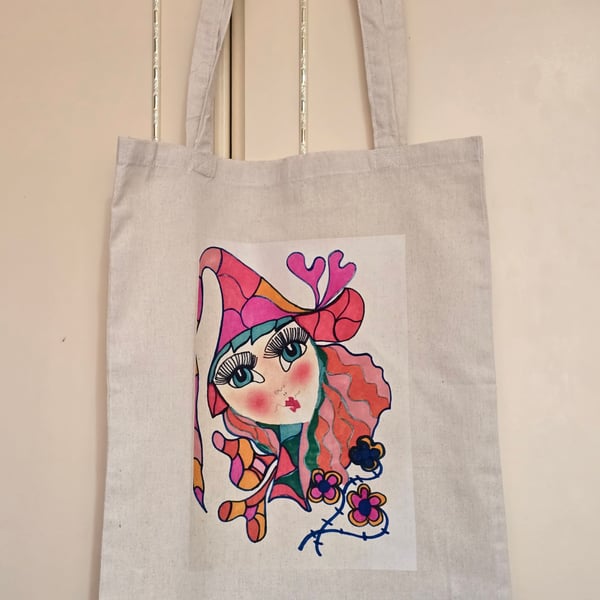 Fairy Witch Tote Bag