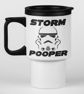 Storm Pooper Travel Mug - Funny Sci Fi Themed travel mug