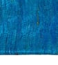 Felted merino wool scarf with multicoloured silk fibre embellishment, turquoise - Image 4