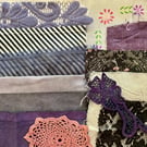 No.8 Vintage and Plant-Dyed Textile Fabric Inspiration Pack