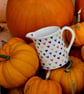 Love Hearts Milk Jug - Hand Painted - Image 2